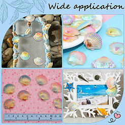 Кабошоны из непрозрачной смолы CRES-SC0003-11