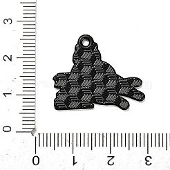 Pendentifs d'émail en alliage&nbsp;FIND-E060-04B-B