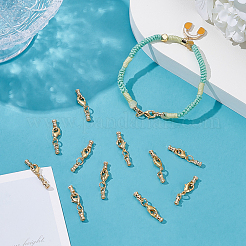 12 шт. латунные наконечники для шнура PALLOY-PH01842