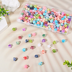 200 шт. Непрозрачные акриловые бусины&nbsp;OACR-TA0003-56