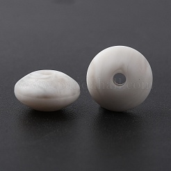 Пищевые экологически чистые силиконовые бусины&nbsp;LS-SIL-WH0002-96A