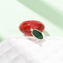 Латунные эмалевые манжеты для женщин&nbsp;LS-RJEW-B138-01G-02