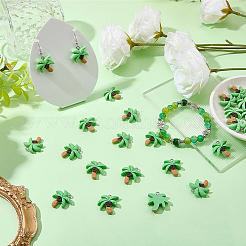 30pcs pendentifs en résine opaque&nbsp;RESI-SC0006-89