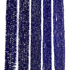 Стеклянные бусины с гальваническим покрытием &nbsp;LS-EGLA-A044-T2mm-B06