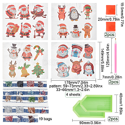 Kit d'autocollants bricolage sur le thème de noël&nbsp;DIY-WH0453-28