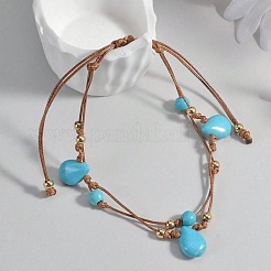 Браслеты на ногу в стиле бохо-стиль с каплевидной формой FS-WGDC0FD-01