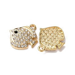 Сплава с стразами подвески&nbsp;FIND-H051-04G