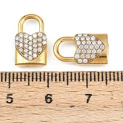 304ステンレススチールマイクロパヴェキュービックジルコニアペンダント  ロックチャーム  イオンプレーティング（ip）  18KGP本金メッキ  14x8.5x3.5mm  穴：5x4mm&nbsp;STAS-A132-05C-G