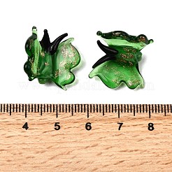 Прозрачные бусины лэмпворк&nbsp;LAMP-F037-01A-01