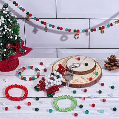 1080 шт. 24-х видов смешанных стеклянных бусин GLAD-PH0001-09