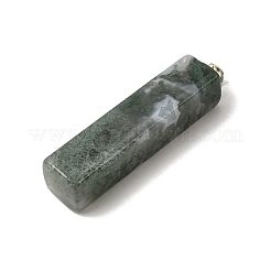 Muschio naturale agata grandi pendenti&nbsp;G-F820-03P-01