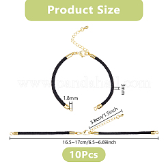 10 шт. нейлоновые шнуры для изготовления браслетов&nbsp;AJEW-DC0001-90