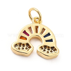 Подвеска из латуни с кубическим цирконием KK-K270-01G