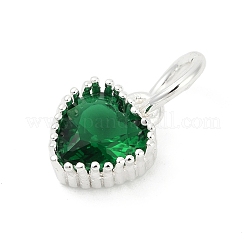 Ottone micro spianare pendenti zirconi&nbsp;LS-KK-H204-01S-06