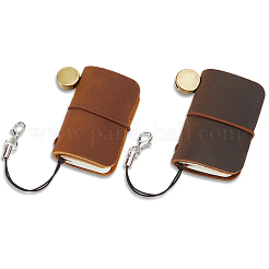 4 carnet en cuir 2 couleurs&nbsp;AJEW-CP0006-68A