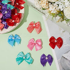 72 шт. 6-х цветные банты из полиэстера&nbsp;DIY-SP0003-60A