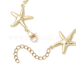 Браслеты из нержавеющей стали 304 в форме морской звезды&nbsp;BJEW-JB13339