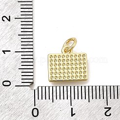 Messing Emaille Anhänger / charms&nbsp;KK-P338-31G-03