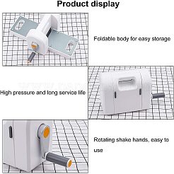 Ручная машина для высечки и тиснения для декоративно-прикладного искусства DIY-WH0175-34