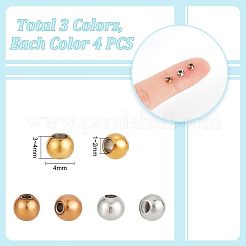 Распорные бусины из нержавеющей стали 304 STAS-UN0004-94