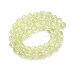 Естественный лимонный кварц нитей бисера G-G286-A04-8mm