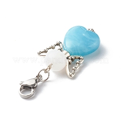 Кулон из акриловых бусин ангела&nbsp;X1-HJEW-JM00520