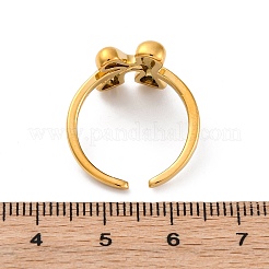 Кольца-манжеты из нержавеющей стали 304 для женщин RJEW-M060-01G-11