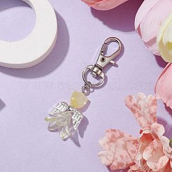 Стеклянные подвески в виде ангела&nbsp;HJEW-JM01627-02