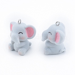 Подвески из непрозрачной смолы&nbsp;LS-X-RESI-G047-21