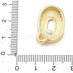 Messingperlen mit Initialen&nbsp;KK-B167-27G-01Q