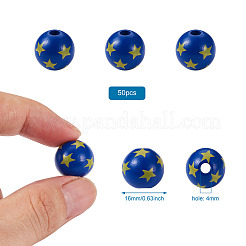 Натуральные деревянные бусы&nbsp;WOOD-TAC0010-04A