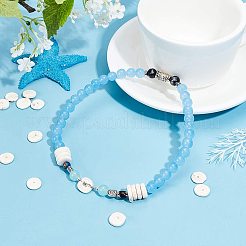 Бусины из натурального магнезита G-GA0001-15