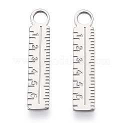 Anlaufgeschützte Anhänger aus 304er Edelstahl&nbsp;STAS-T064-35P