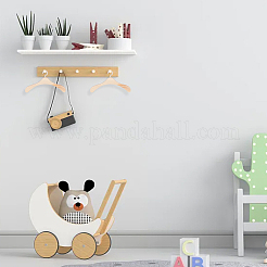 12шт. деревянные вешалки для кукольной одежды AJEW-GO0001-22A