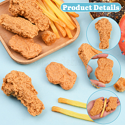 17 шт. 5 стиля искусственная пластиковая модель&nbsp;DJEW-SC0001-18