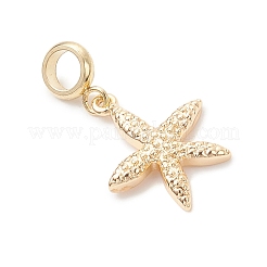 4 шт. 4 стиля подвески-шармы из латуни в европейском стиле с изображением океана PALLOY-JF04527