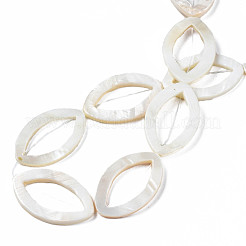 Нити бусин из натуральных пресноводных ракушек SHEL-N026-172