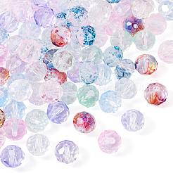 90 шт. 9-х цветные прозрачные стеклянные бусины GLAA-TA0003-33