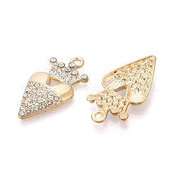 Подвески из сплава и страза&nbsp;FIND-N008-27KCG