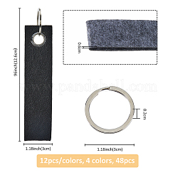 Шерстяной брелок KEYC-WH0430-836