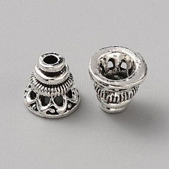 Тибетском стиле сплав шарик крышки&nbsp;FIND-WH0427-94AS