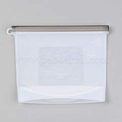 Sacchetti sigillati in silicone alimentare riutilizzabili&nbsp;SIL-O001-A04