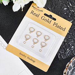 20 шт. латунные серьги-кольца&nbsp;KK-BBC022-09A