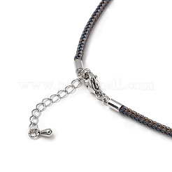 Fabricación de collares con cordón trenzado de nailon de 2.5 mm&nbsp;FIND-G095-01P-17