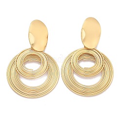 Серьги-гвоздики из нержавеющей стали 304 EJEW-C142-18G