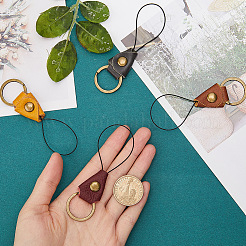 8 шт. 4-х цветные кожаные и сплавные ремешки для мобильных телефонов&nbsp;FIND-GF0007-45