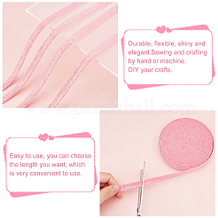 10 ярд плоских односторонних шнуров из искусственной кожи DIY-GA0003-43A