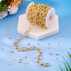 Набор для самостоятельного изготовления цепочек из алюминиевых скрепок и браслетов/ожерельев DIY-TA0012-92