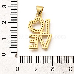 Стойки обшивки латунь микро проложить Циркон подвеску&nbsp;KK-L226-013G