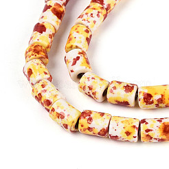 Синтетических нитей бирюзовые бусы&nbsp;TURQ-T005-01A-05